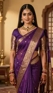 Traditional Indian Cotton Saree