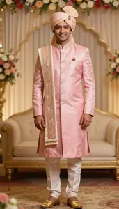 Traditional Indian Silk Sherwani