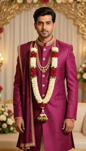 Traditional Indian Wedding Sherwani