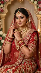 Wedding Lehenga Gorgeous Bridal Portrait
