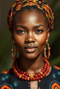 African Kitenge Fashion Woman