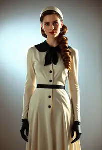 1940s American Woman Fashion
