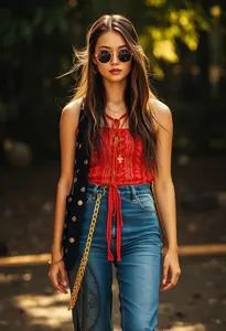 80s Hippy Fashion