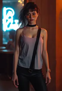 80s Club Look