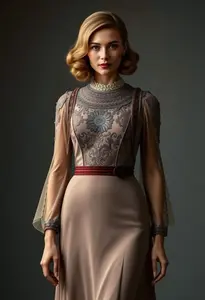 1930s Inspired Formal Dress