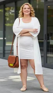 Plus Size Elegance Ruched Side Tank Top With Lining