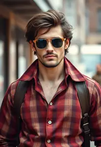 70s Retro Man Clothing
