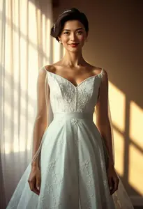 50s Style Wedding Dress