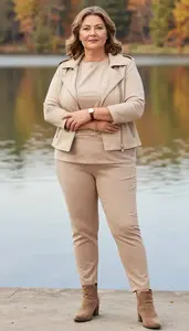 Empowered Plus Size Style Drape Front Top