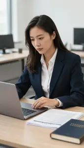 Ethics Officer Analyzing Foreign Policy Developments In A Corporate Compliance