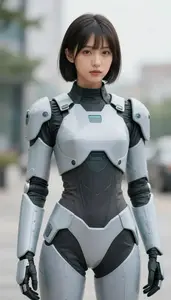 Futuristic Robot Suit Costume
