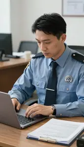 Investigator Evaluating Government Risk Factors In An Inspector General