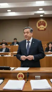 Prime Minister Addressing A Legislative Assembly In A City Council Meeting
