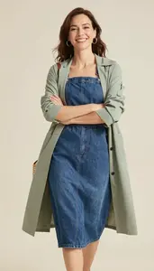 Best Denim Pinafore Dress For Women Well Dressed