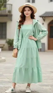 Best Tiered Maxi Dress For Women Poised