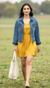 Editorial Cap Sleeve Summer Dress Germanic Woman Woman Fashion