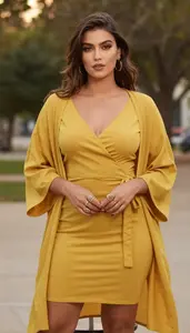 Editorial Hippie Dress Young Woman In 20s Woman Fashion