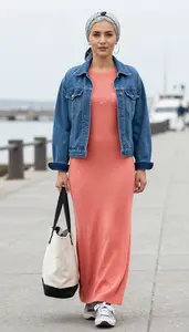 Editorial Knit Maxi Dress Germanic Woman Woman Fashion