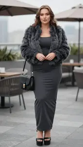 Extended Length Column Silhouette Gown Feminine Edge