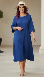 Mediterranean Woman Woman Layered Look A Line Gown