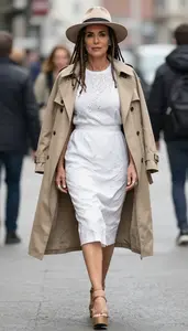 Style Inspiration Streamlined Shape Surplice Neckline Casual Dress