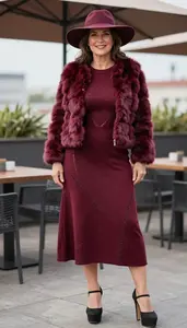 Style Inspiration Fitted Silhouette Glitter Accent Dress
