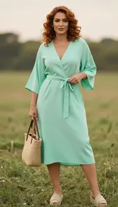 Style Inspiration Structured Silhouette Belted Summer Dress