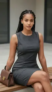 Tailored Fit Office Appropriate Dress Power Dressing
