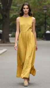 Travel Drawstring Maxi Dress For Women Fashion
