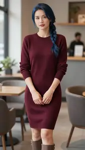 Womens Cashmere Sweater Dress Beautiful Style