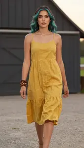 Womens Gauze Dress Attractive Style