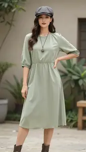 Womens Romantic Bohemian Dress Stylish Style