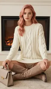 Best Cable Knit Sweater Dress For Women Timeless