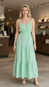 Best Layered Maxi Dress For Women Classy