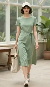 Best Simple Cotton Dress For Women Poised