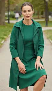 Casual Performance Dress For Women Stock Photo