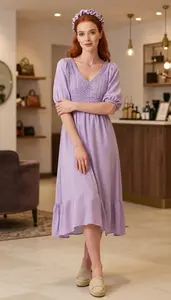 Editorial Earth Tone Dress Central European Woman Woman Fashion