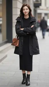 Flowing Silhouette Knit Maxi Dress Premium Quality Fashion