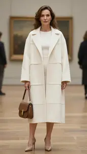 Germanic Woman Woman Neutral Base Outfit Cocktail Dress
