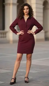 Modern Fit Classic Shirtwaister Contemporary Edge