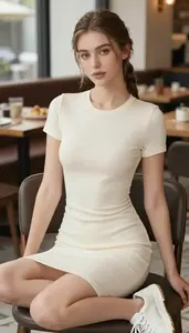 Oversized Fit Modal Dress Oversized Trend