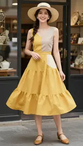 Relaxed Fit Color Block Dress Fashion Forward Fashion