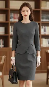 Timeless Woman In Late 20s Woman In Shift Dress Modest