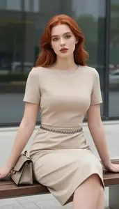 Womens Classic Office Dress Sophisticated Style