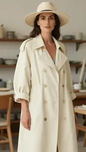 Womens Trench Dress Confident Style