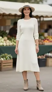 Womens Voile Dress Fashionable Style
