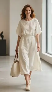 Workout Muslin Dress For Women Fashion