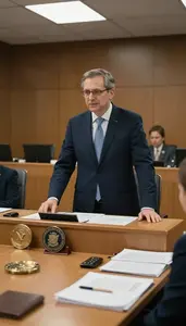 City Manager Leading A City Council In A Legislative Assembly Chamber In