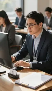 Cto Managing Social Media Campaigns In A Business Networking Event Venue At