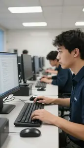 Database Administrator Deploying Applications Using Command In A University